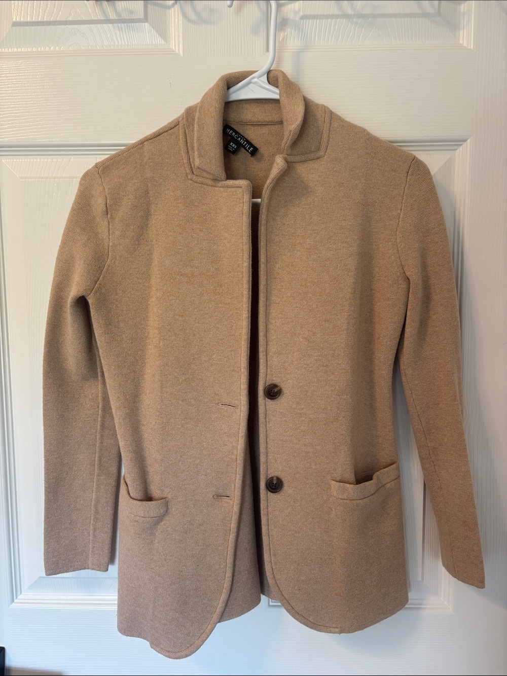 J.Crew Camel/Tan Cotton Blazer